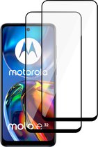 2x Geschikt voor Motorola Moto E32 Screenprotector - Gehard Glas Geschikt voor Motorola Moto E32 Full Screen Protector