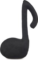 Balvi Cale-Porte Note de Musique Tune Polyester Zwart