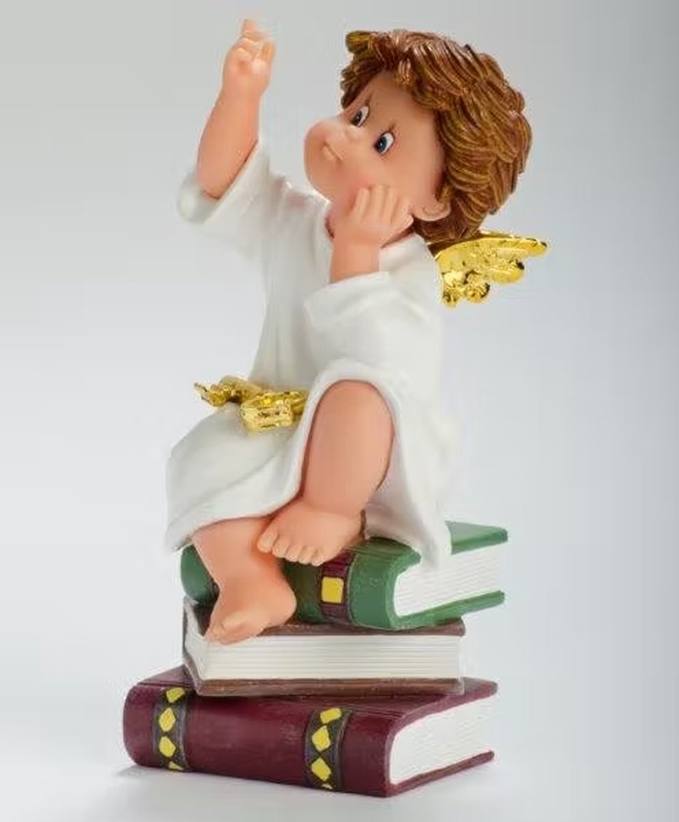 MadDeco kleine schatjes beeldjes - Nadal - beschermengel - 18.5 cm hoog - met de hand gemaakt in Spanje zie foto