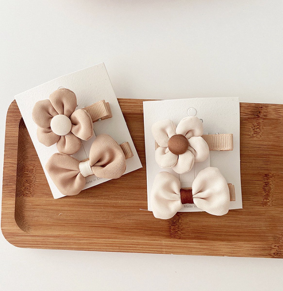 Goedkoopste Haarknipjes | Accessoires | Baby | Kind | Meisje | Babycadeau | 4x Schuifjes | Bloemetjes | Cadeau |