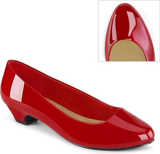 Pleaser Pink Label Ballerine - 44 Shoes- GWEN-01 Chaussures de pole dance  Rouge | bol.com