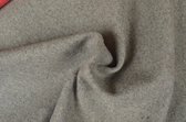 10 meter wol stof - Zilvergrijs - 78% polyester - 22% wol