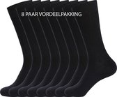 Livoni Bamboe Sokken- Heren sokken - 8 paar - marineblauw - Natuurlijk Comfortabel - Naadloos - Gezond - Voor dames en heren maat 40-44
