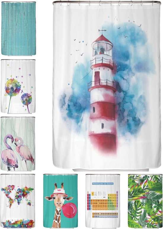 Douche gordijn douchegordijn premium kwaliteit luxe douche gordijn shower... bol