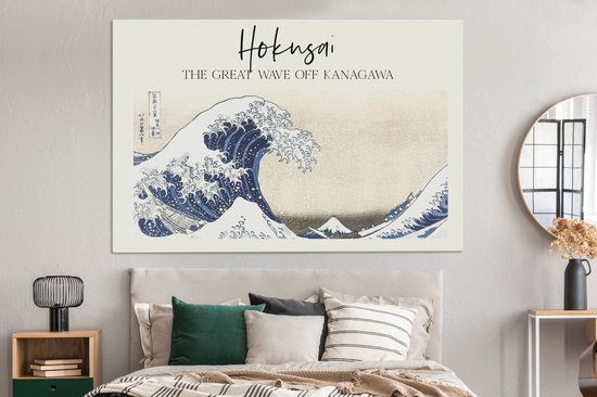 Affiche Murale « Chat Cool Sur La Grande Vague » – Toile Imprimée – Décoration Moderne 40x60 Cm