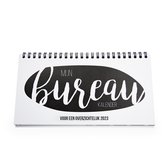 Bureaukalender 2023 - Kalender - zwart/wit - Studio Mamengo
