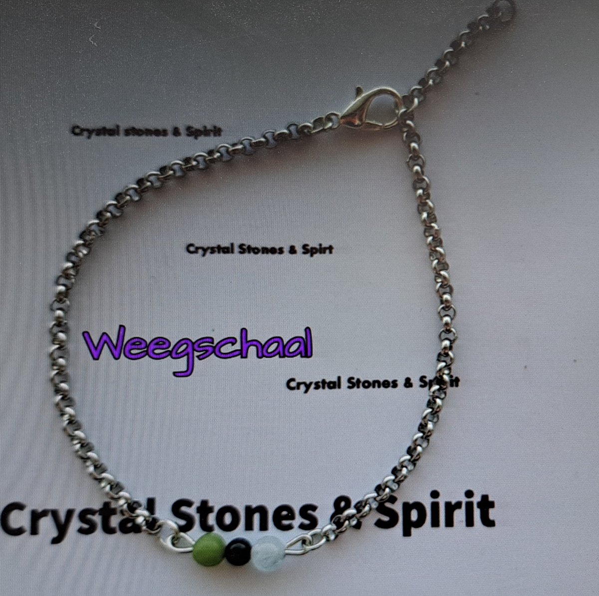 Armband Horoscoop Weegschaal, zilverkleurig