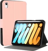 FONU SmartCover Folio Case compatible avec iPad Mini 6 2021  -  8.3 inch - porte-crayons - Rose