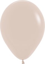 Ballons Sable White 30 cm - 50 pièces