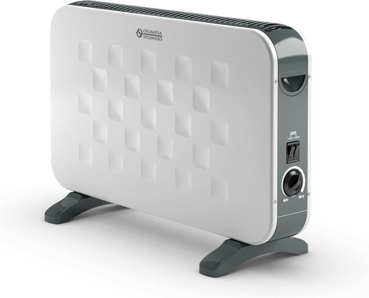 Olimpia Splendid Caleo Metal Elektrische Kachel - Met Kamerthermostaat - 1750-1250-2000W