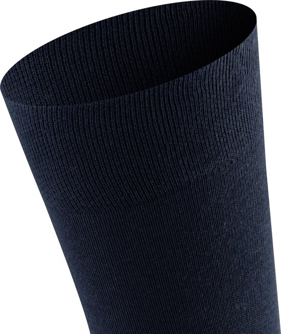 FALKE Sensitive London met comfort tailleband katoen sokken heren blauw - maat 39-42