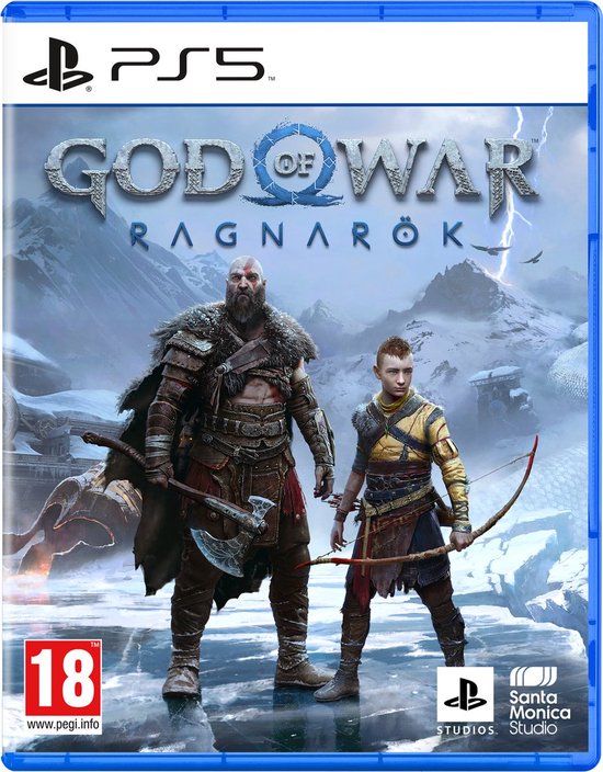 Cover van de game God of War Ragnarök - PS5