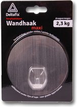 Deltafix Herplaatsbare Wandhaak Maxi | Zelfklevende Wandhaak Keuken