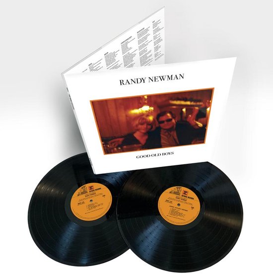 Randy Newman - Good Old Boys vinyl dubbelalbum. Met een foto van een man en een vrouw.