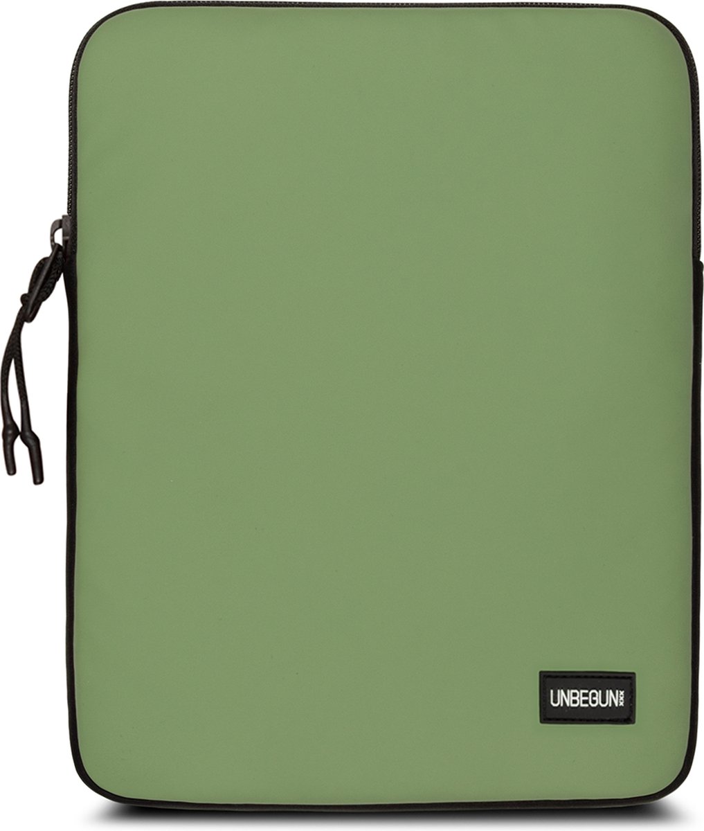 iPad mini 6 hoes (van gerecycled materiaal) - Groene sleeve/case voor 8.3 inch iPad mini 6th generation (2024) - Duurzame keuze