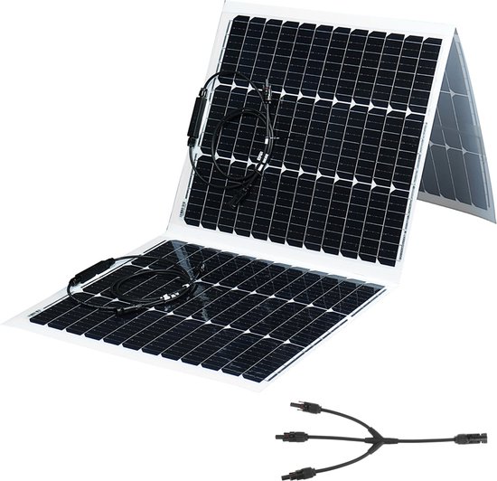 Panneau solaire pliable 350W - Panneaux solaires - Pour camping