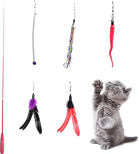 Gopetee Kattenhengels met Speeltjes