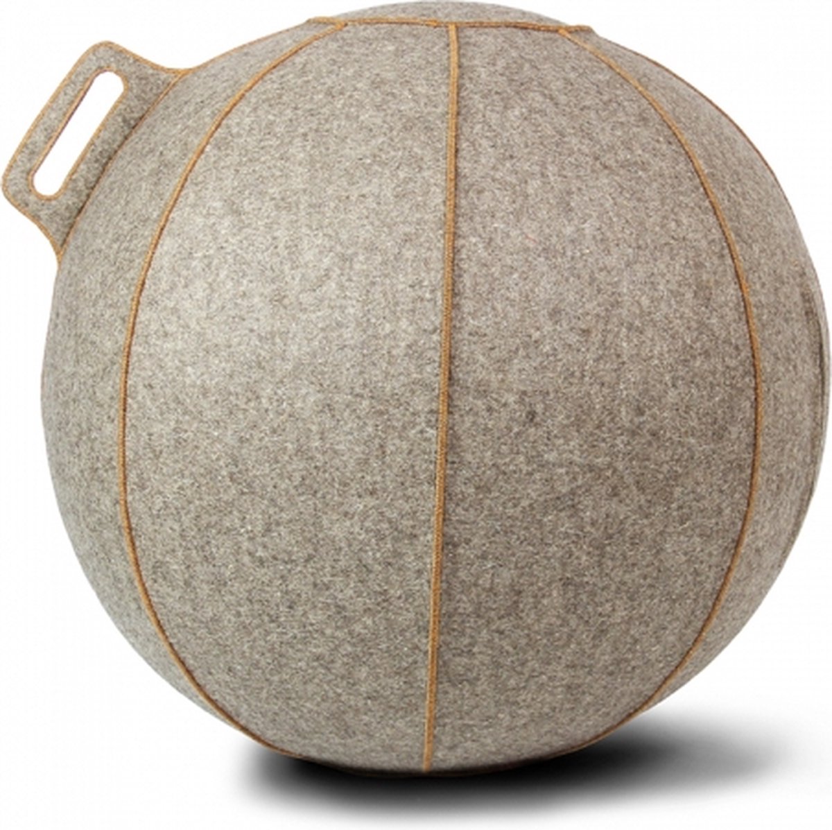 VLUV BOL VELT zitbal 70-75cm - Greige-Melange/Brown