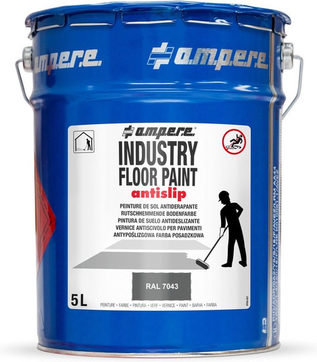 Ampere Industry Floor Paint antislip verf - 5 liter