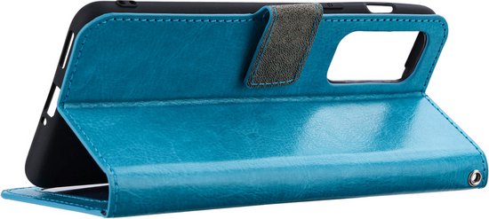 Oppo A77 Bookcase Turquoise - étui portefeuille - ZT Accessoires