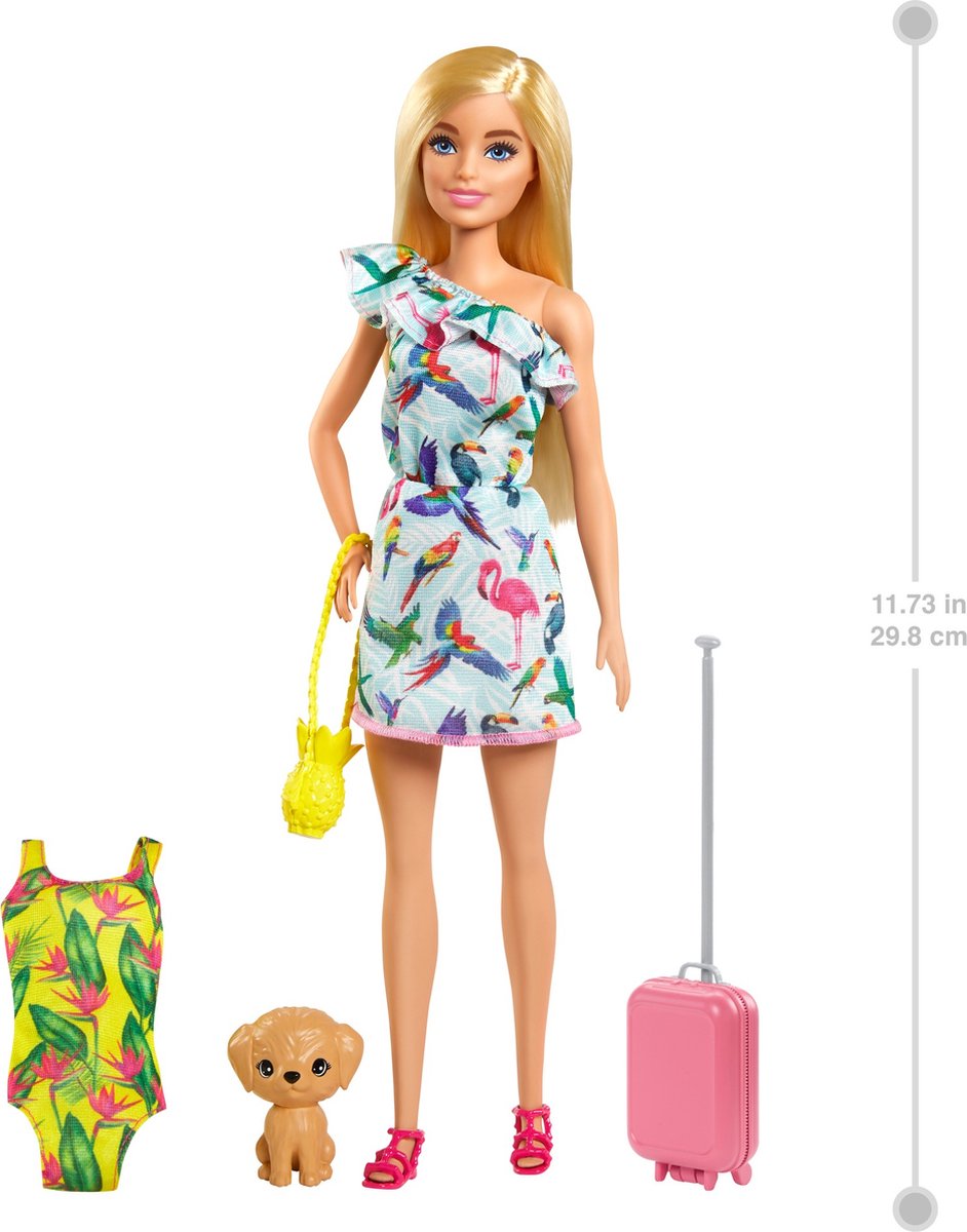 Universal - Accessoires de poupée Barbie, valise pour bébé, jouet