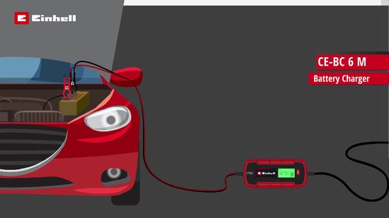Chargeur de batterie Einhell CC-BC 5 12V pour batteries de véhicules