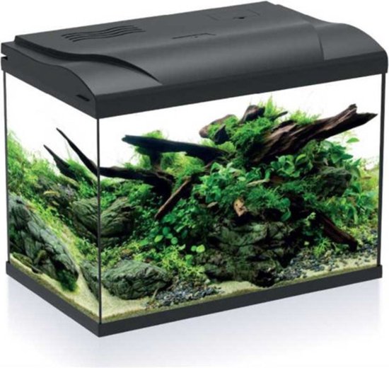 HS Aqua Platy 50 LED Black - Aquarium starterset 46L