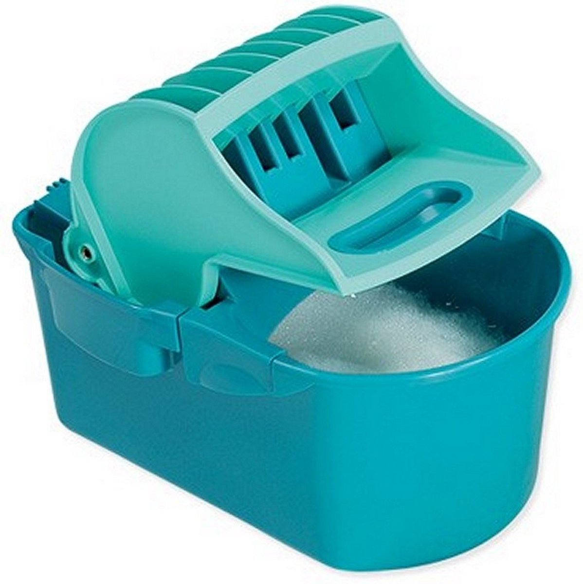 Seau avec essoreuse Conglom - 36 L - Manche, Roulette - Plastique