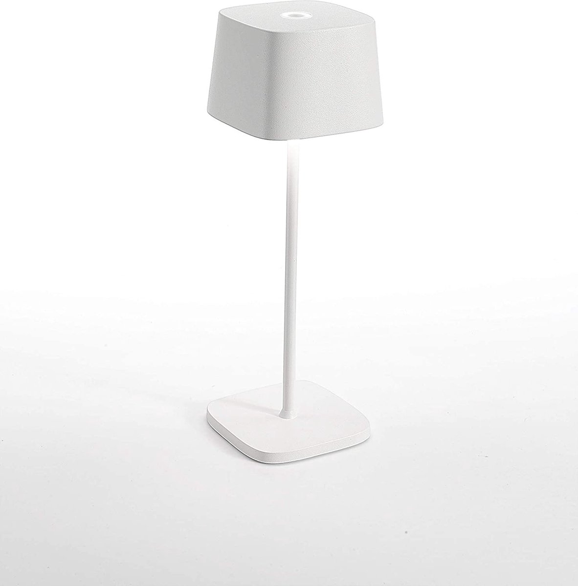 Zafferano, Olivia Micro Lamp, Snoerloze, Oplaadbare Tafellamp Met Touch Control Voor Binnen En Buiten Dimmer 2200 3000 K Hoogte 20 Cm Kleur Corten 791264603