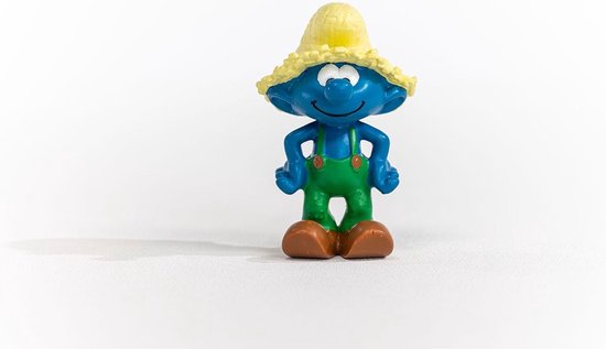 Figurine Schtroumpf Paysan Schleich 2022 - Collection Les Schtroumpfs
