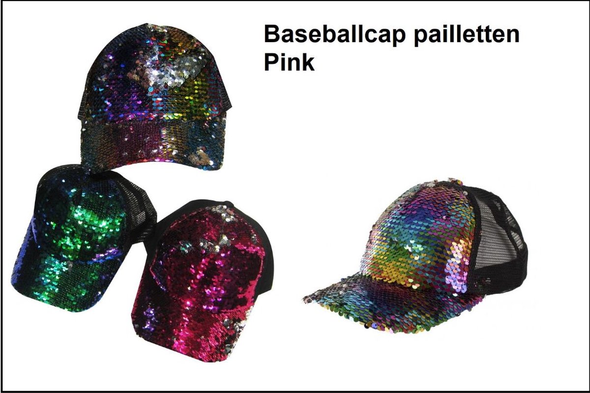 CASQUETTE PAILLETTES (Casquette disco réversible)