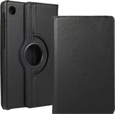 LuxeBass Huawei MediaPad T8 8 inch tablethoes Draaibaar Hoesje - zwart