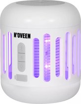 Noveen - Elektrische Muggenlamp - Vliegenlamp - Muggenlamp - Insectenlamp - Insectenlamp met UV-licht - Insectenverdelger – 7 Watt / 1000 Volt