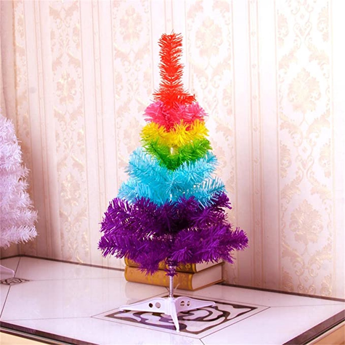*** Regenboog Kerstboom Orgineel - Kerst Decoratie - Christmas Rainbow Tree - van Heble® ***