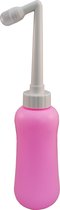 JMT-one - Mobiele Bidet Handdouche - 450ml - Roze - Draagbare bidet - Vakantie Tip - Portable Bidet - Peri Bottle - Postpartum - Peri Fles
