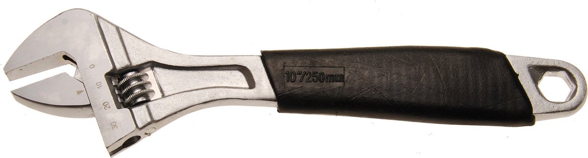 BGS Verstelbare moersleutel met kunststof greep max. 30 mm
