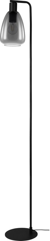 Lampadaire EGLO Chelvey - E27 - 150,5 cm - Zwart