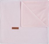 Couverture de lit bébé rose classique - 70 cm x 95 cm
