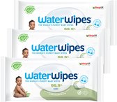 Waterwipes - Snoetenpoetser Soapberry - 3 x 60 Babydoekjes - 99,9% water *Plastic Vrij