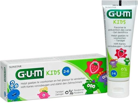 Sunstar Gum - Tandpasta Kids - 2/6 jaar - 50ml