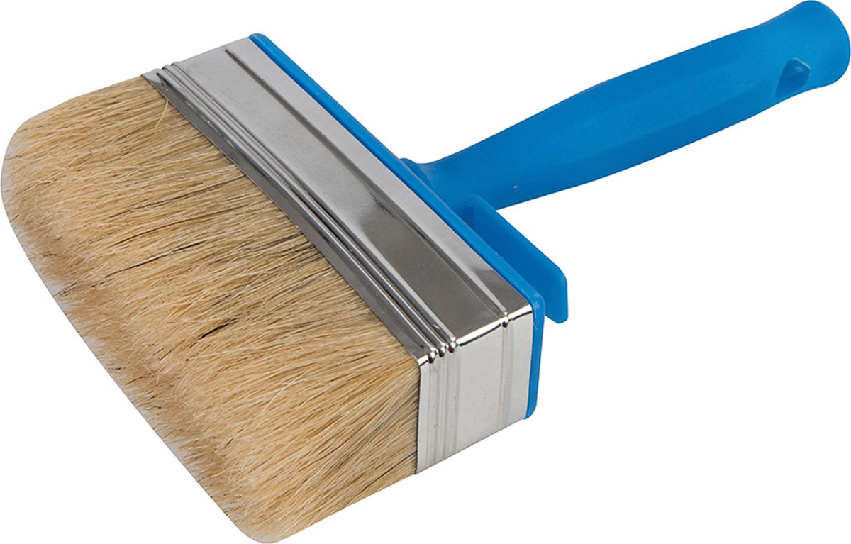 Silverline - 394974 - Rechthoekige schilderborstel - 115 mm