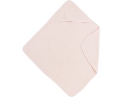 Meyco Baby Uni badcape - badstof - soft pink - 75x75cm