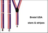 Bretel USA - Stars and stripes Amerika festival thema feest party bretels