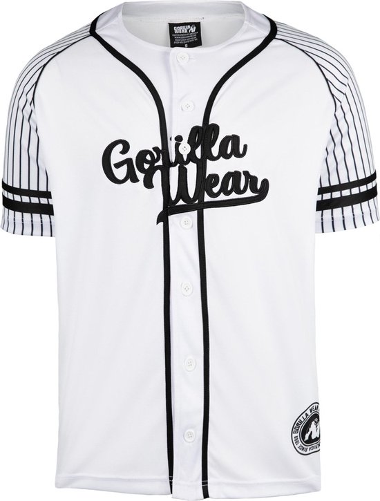 Gorilla Wear - 82 Baseball Jersey - Wit - S