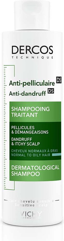 Vichy Dercos Technique Anti-roos - Shampoo - voor normaal tot vet haar -  200ml | bol