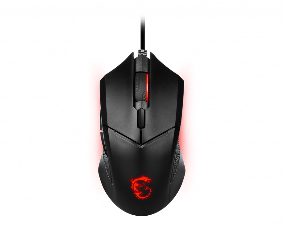 MSI Clutch GM08 muis Ambidextrous USB Type-A Optisch 4200 DPI