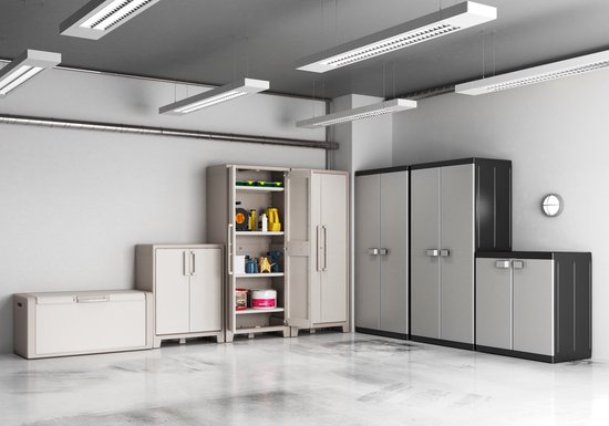 Keter Gulliver Multispace XL - Armoire étanche Cert Ipx3 - ISTA 6 - 80X44X182H d