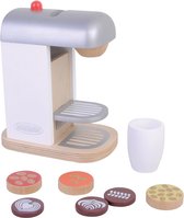 Mamamemo Koffiemachine Hout 16 X 10,5 X 18 Cm Multicolor