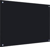 Spatscherm keuken 70x30 cm - Kookplaat achterwand Een zwart wit foto