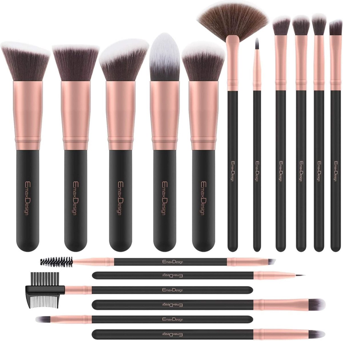 Make-Up Kwasten Set - Make-Up Brush Set – Cosmetica Premium Kwastenset